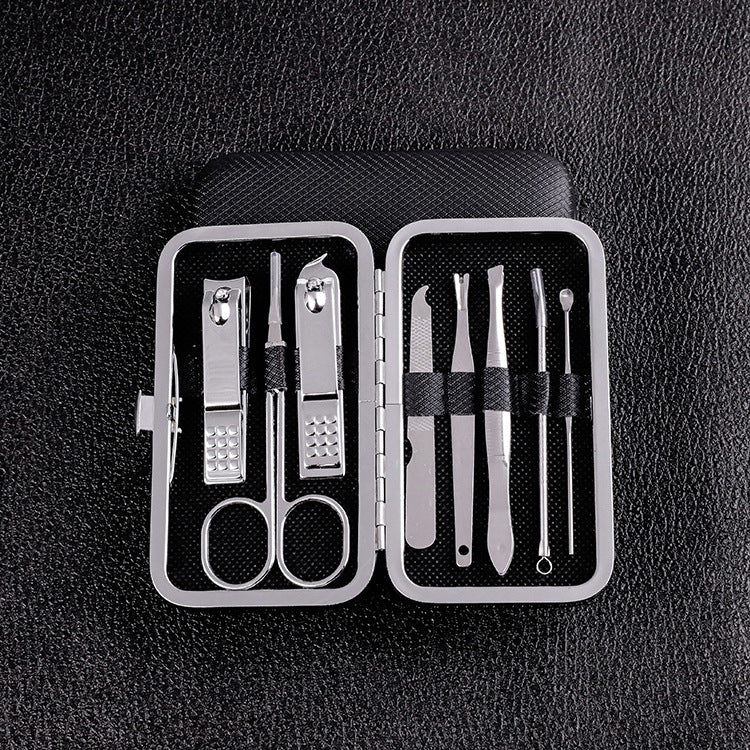 Portable Home Clippers Suit Groove Scissors Nail Tool Set