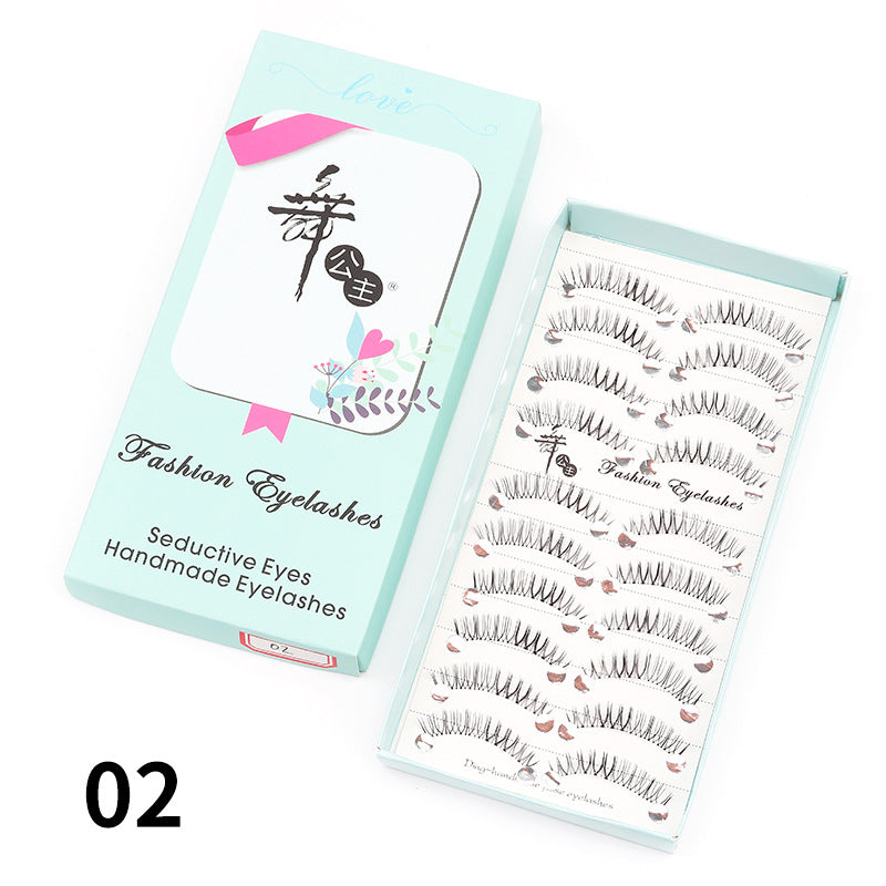 Cils de princesse de danse pour femmes, affûtage des cils, faux cils naturels