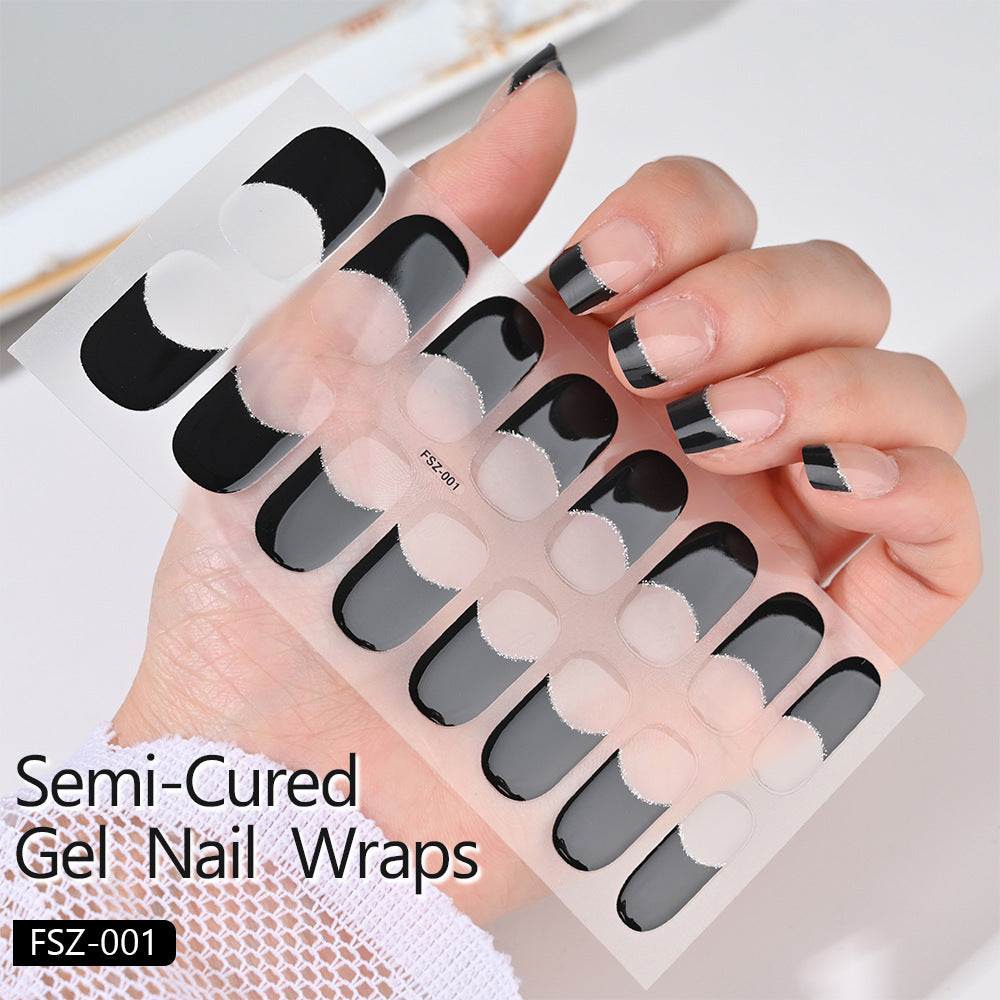 Innovative Attractive Durable Gel Therapy Soft Nail Stickers