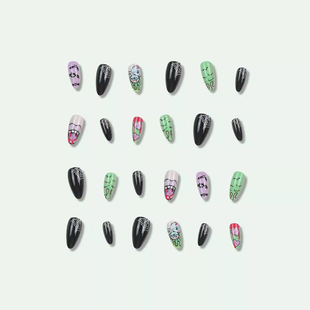 Faux ongles Spider Wear Nail Art de style vacances