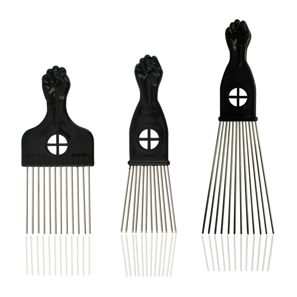 Brosses et peignes pour coiffure à l'huile pour l'arrière de la tête