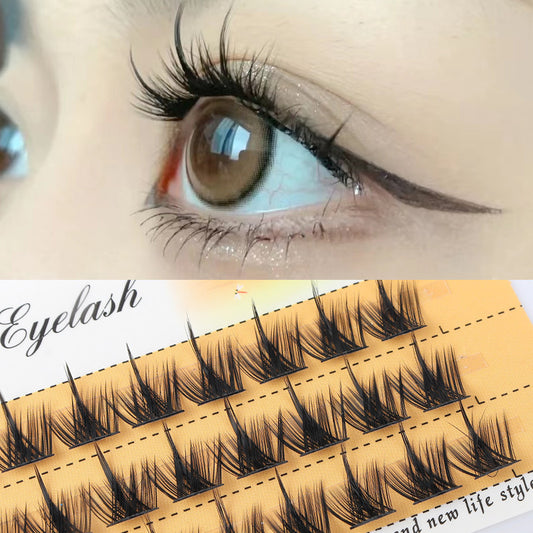 Lazy Trilogy Single Cluster Natural Segmented False Lashes