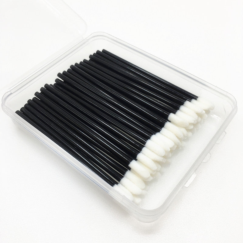 Disposable Clip Brush Sticks Flocking Lacquer Shadow Eyelash Mousse Makeup Brushes Accessories