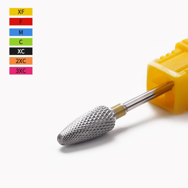 Ensemble d'outils de forage et de clouage en alliage pour machine à tête de meulage en acier