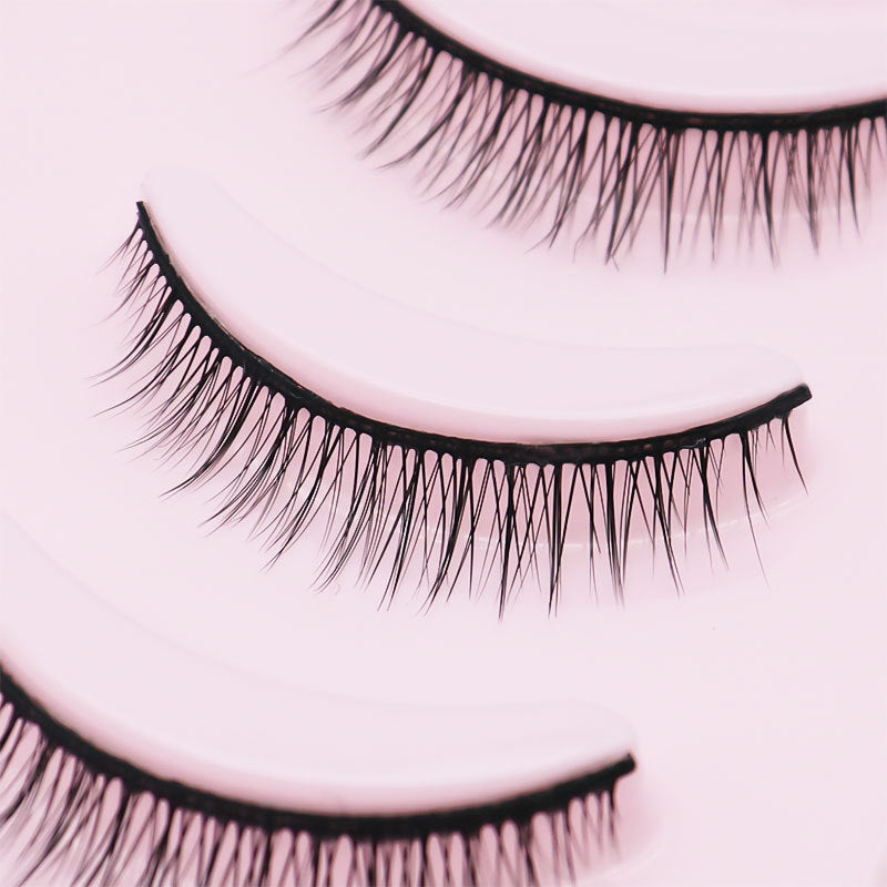 Support Double Eyelid Hard Stem Swollen False Lashes