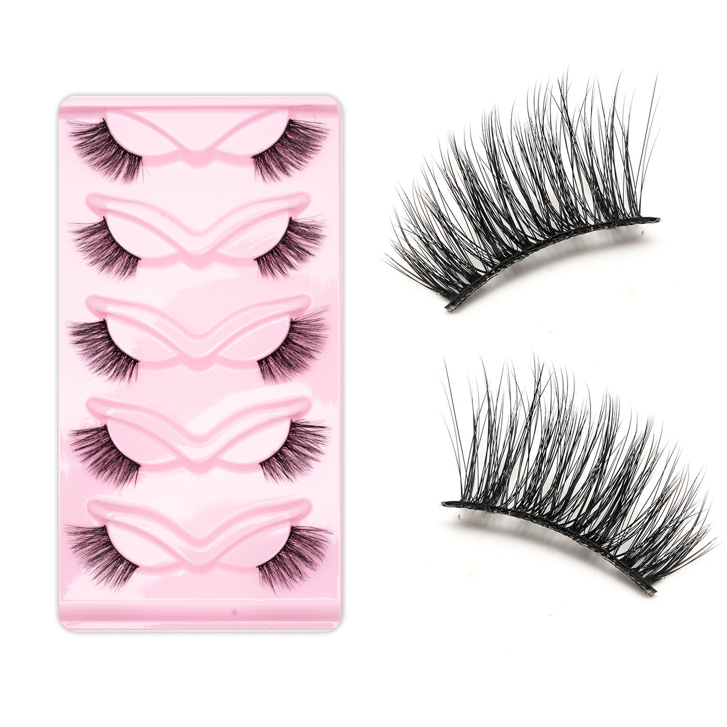 Fox Oblique Eyelashes Fluffy Thick Curl False Lashes