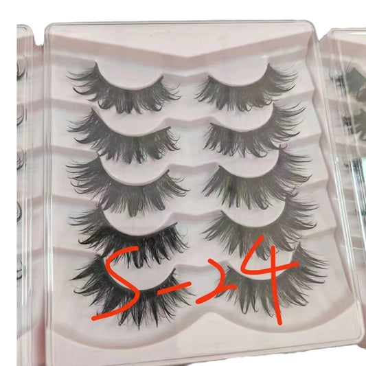 Graceful Durable Elegant Wet Eyelashes Thick False Lashes