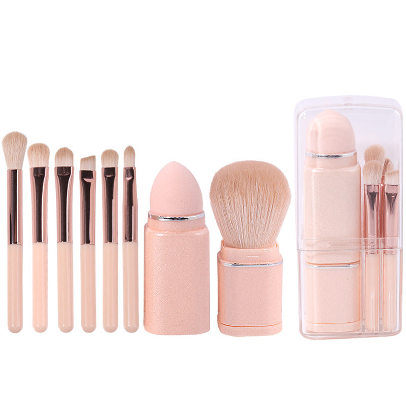 Portable Mini Retractable Brush Powder Blush Detail Makeup Brushes Accessories