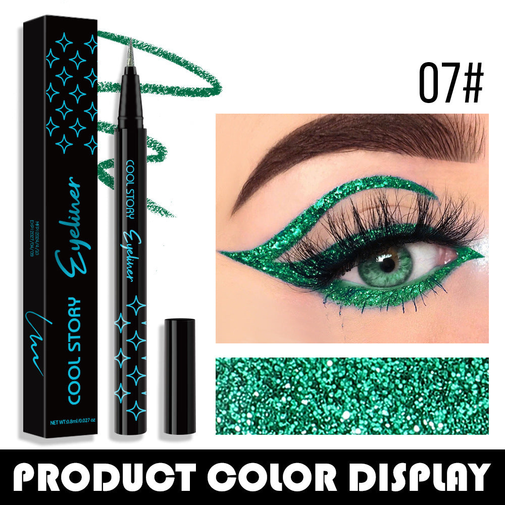 Eyeliner liquide brillant longue tenue Pearl Flash