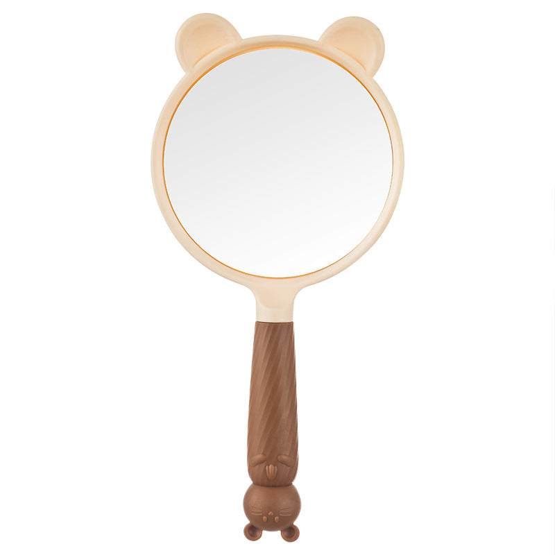 Miroir de chat pour femme, brosses et peignes à cheveux longs pour le cuir chevelu