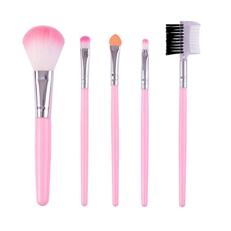 Brosse simple éponge à double tête pour pinceaux de maquillage de beauté portables, accessoires