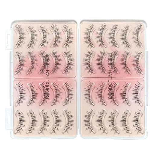 Eyelash Book Little Devil Natural Novice Whole False Lashes