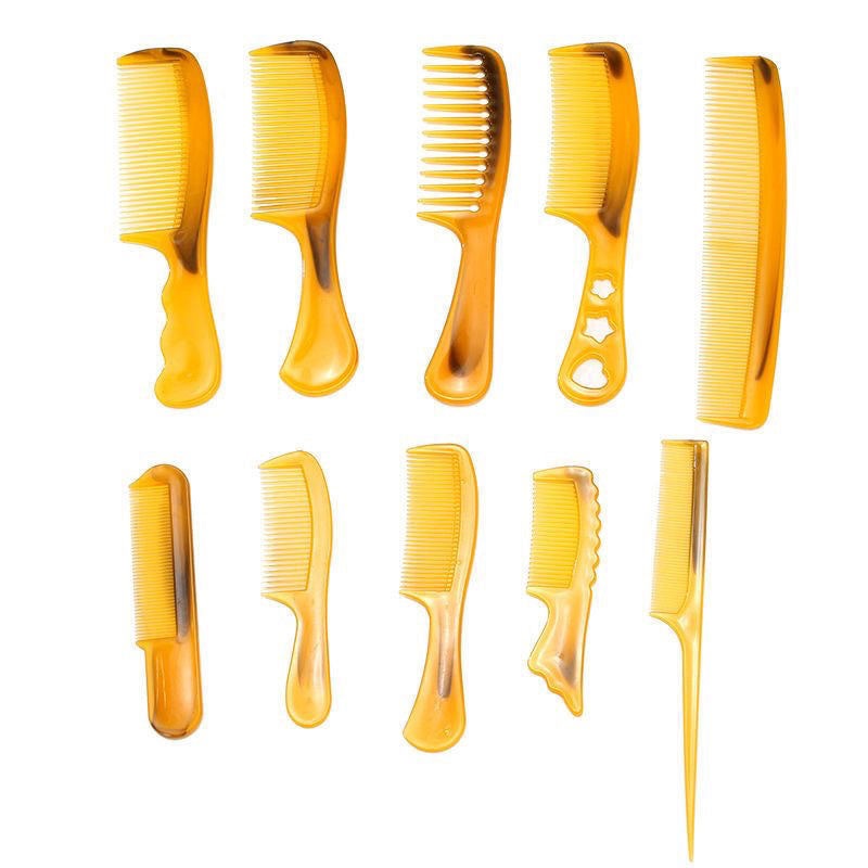 Tendon Yellow Extra Thick Durable Fold Hair Brushes & Combs