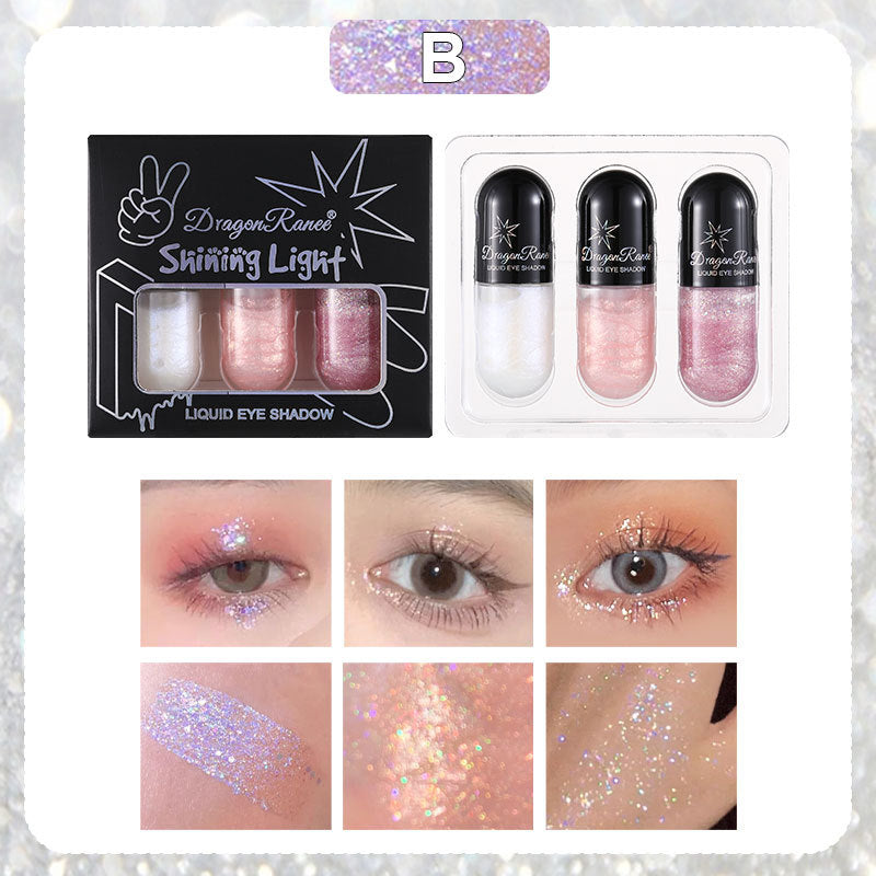 Shadow Pearlescent Thin Glittering Brightening Crystal Highlight Eyeshadow