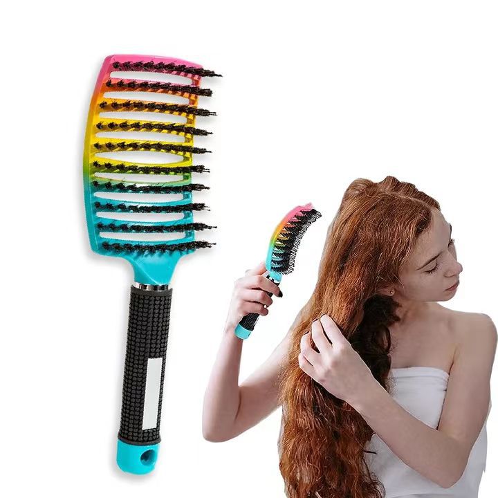 Brosses et peignes à cheveux à long manche creux pour la maison