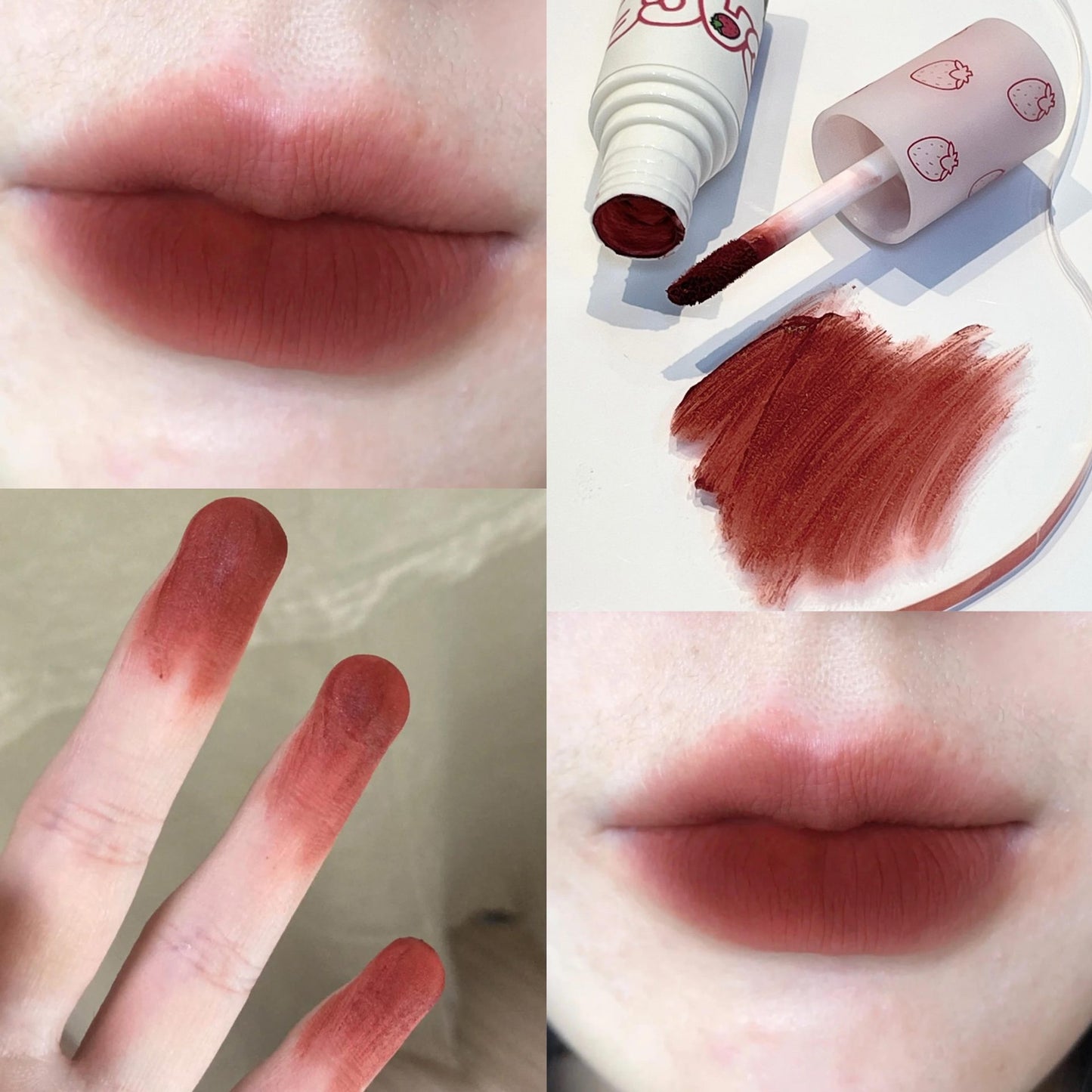 Mud Matte Finish Lacquer Small Round Lip Glosses