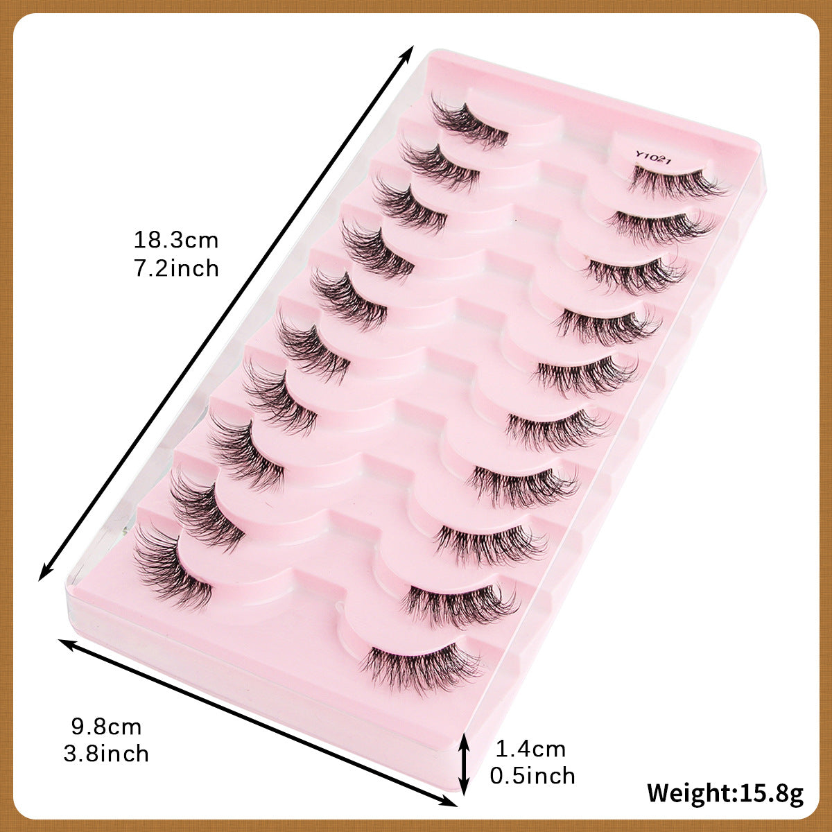 Women's Eyelashes Sheer Root Pairs Team Anchor False Lashes