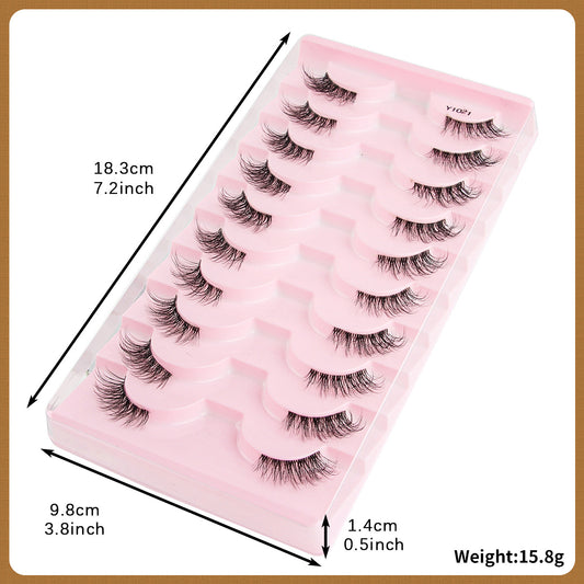 Women's Eyelashes Sheer Root Pairs Team Anchor False Lashes