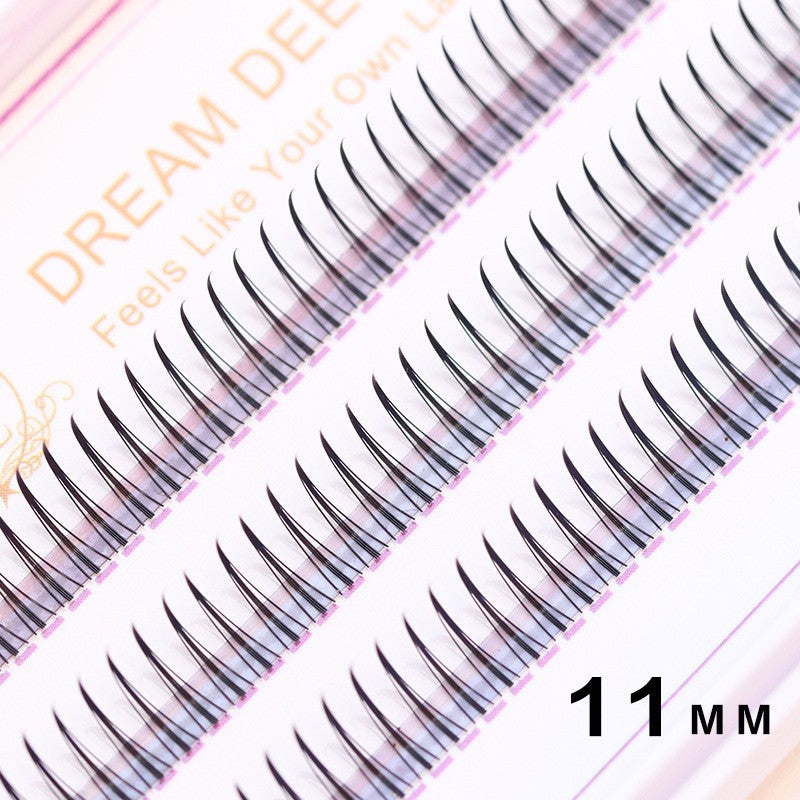 Fishtail Eyelash Female Supernatural Individual Single False Lashes