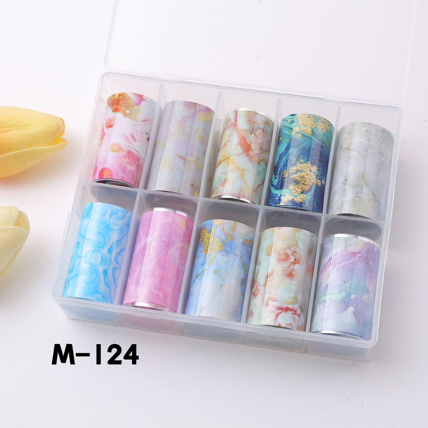 Box Star Printed Paper For Manicure Suit Nail Stickers