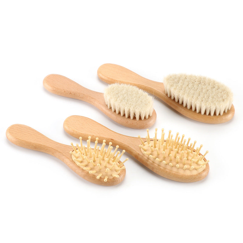 Brosse en laine Airbag Shampooing portable Brosses et peignes à cheveux doux