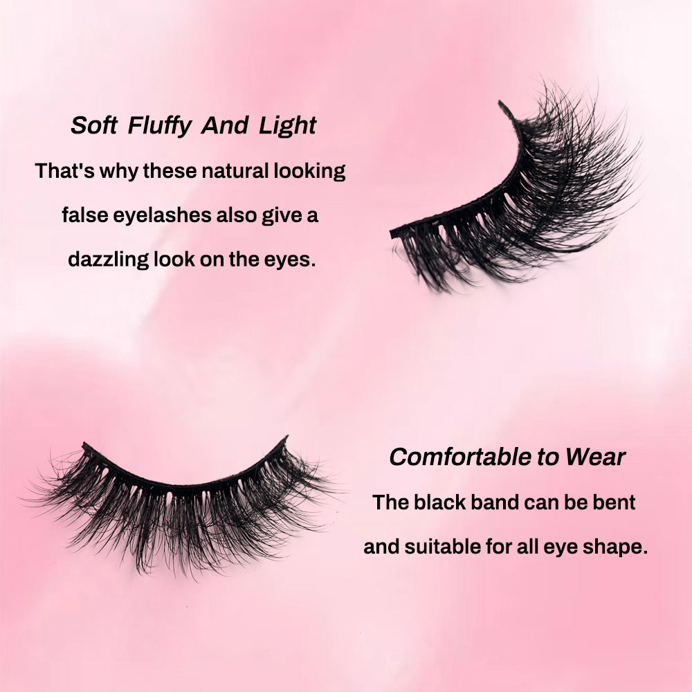 Imitated Mink Fried Eyelashes Cat Eyes False Lashes