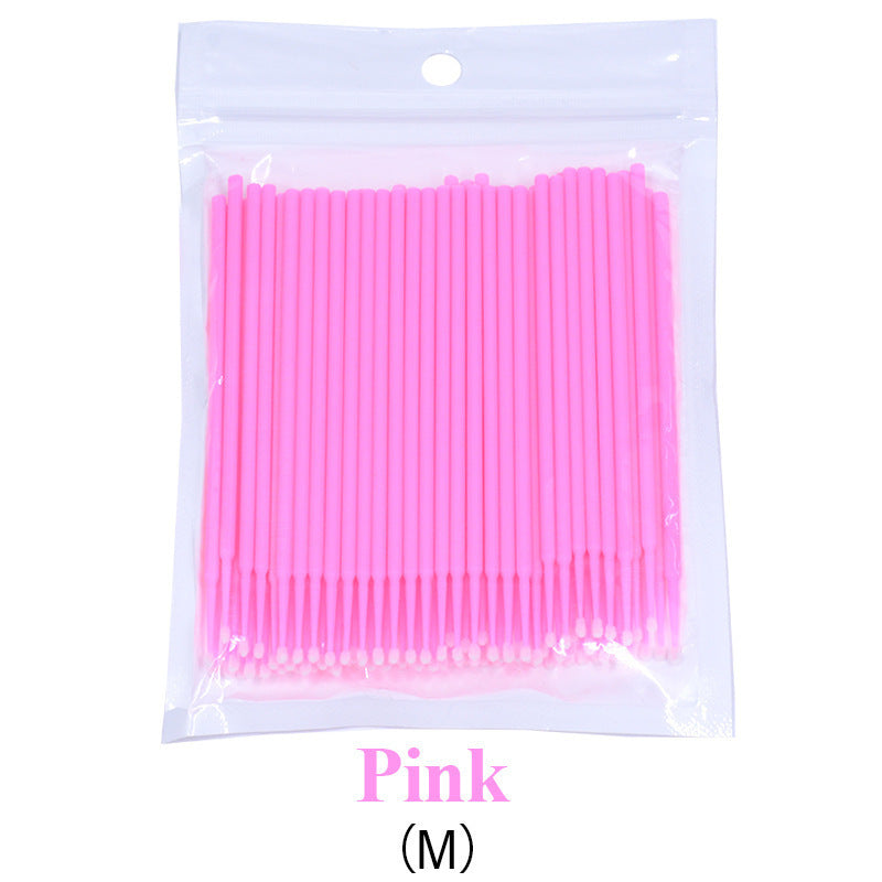 Colorful Multifunctional Cosmetic Cotton Swab Eyelash False Lashes