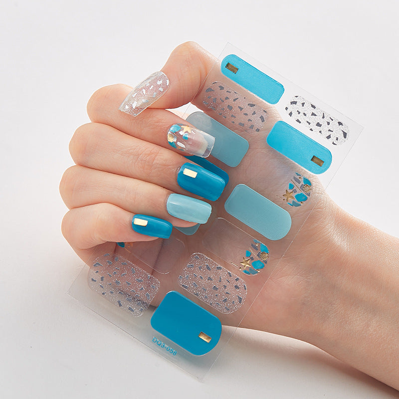 Source Technology Laser Gilding Full Priority Nail Stickers