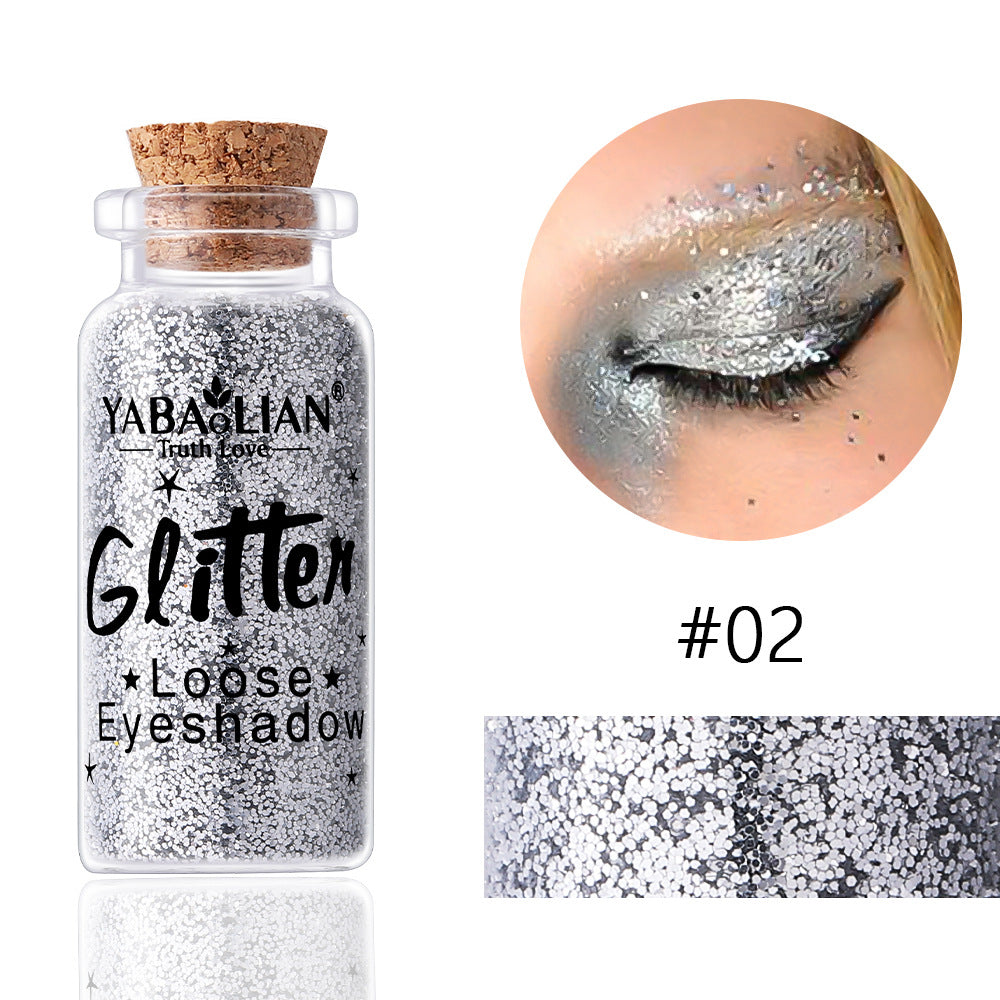 Fard à paupières scintillant Shadow Wipe Body Stage Glitter