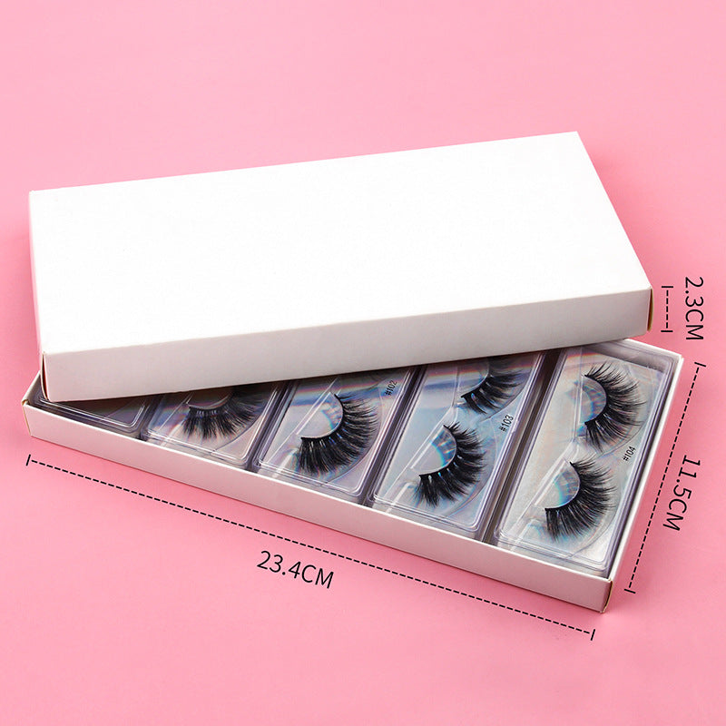 Eyelashes Pair Independent Natural Nude Eyelash False Lashes