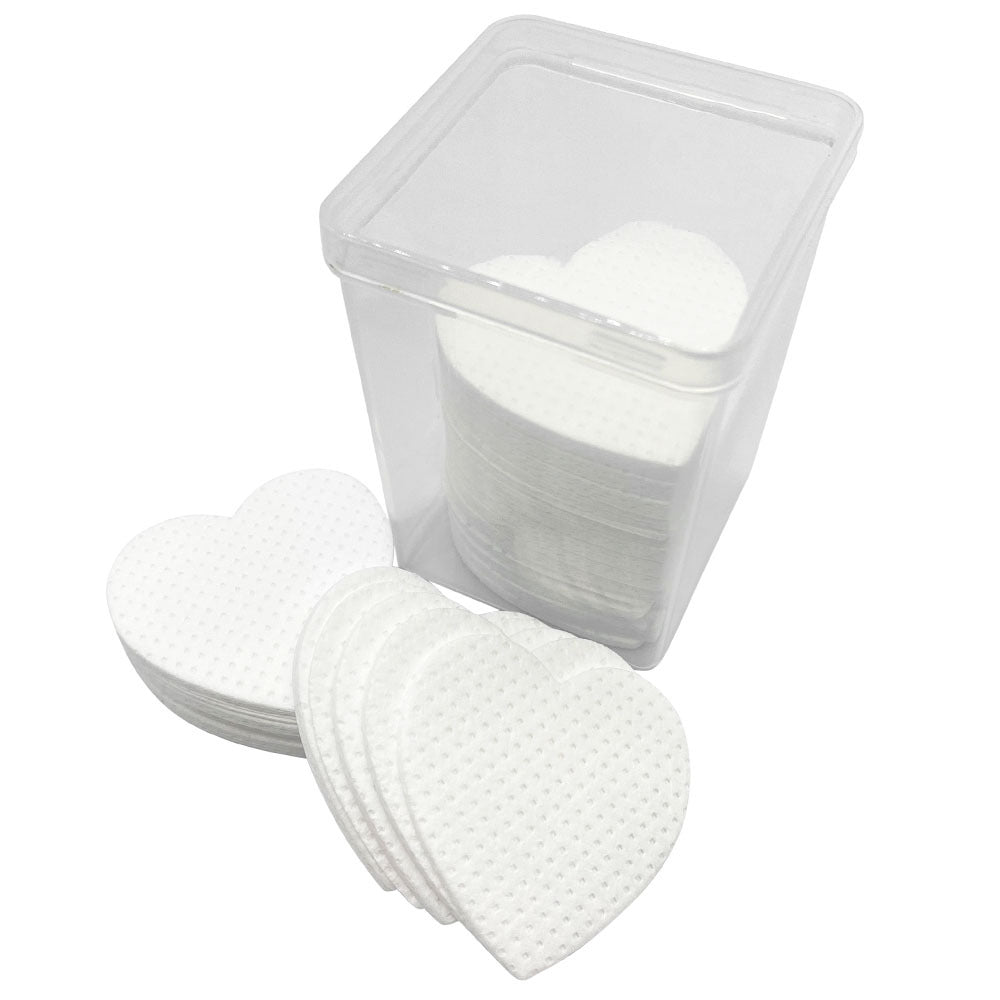 Lash Glue Heart-shaped Bottle Mouth Cleaning Cloths Makeup Accessories