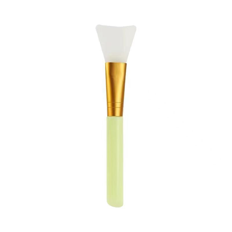 Brosse de soin du visage en silicone à poils souples pour appliquer le maquillage