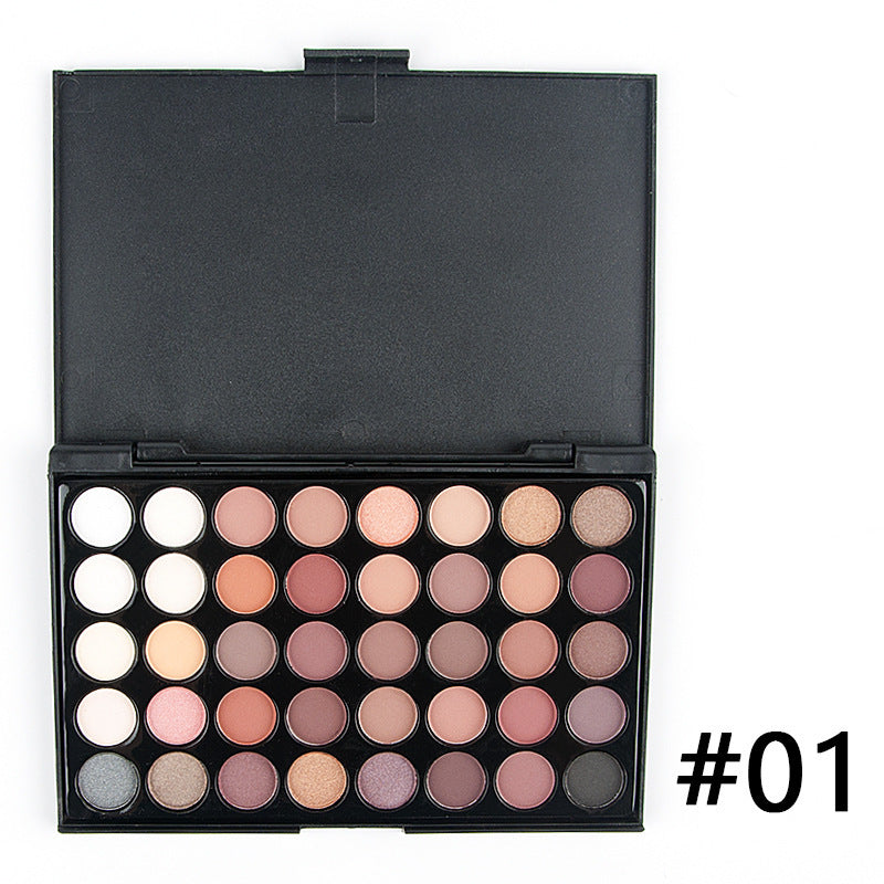 Shadow Matte Shimmer Beauty Plate Can Eyeshadow