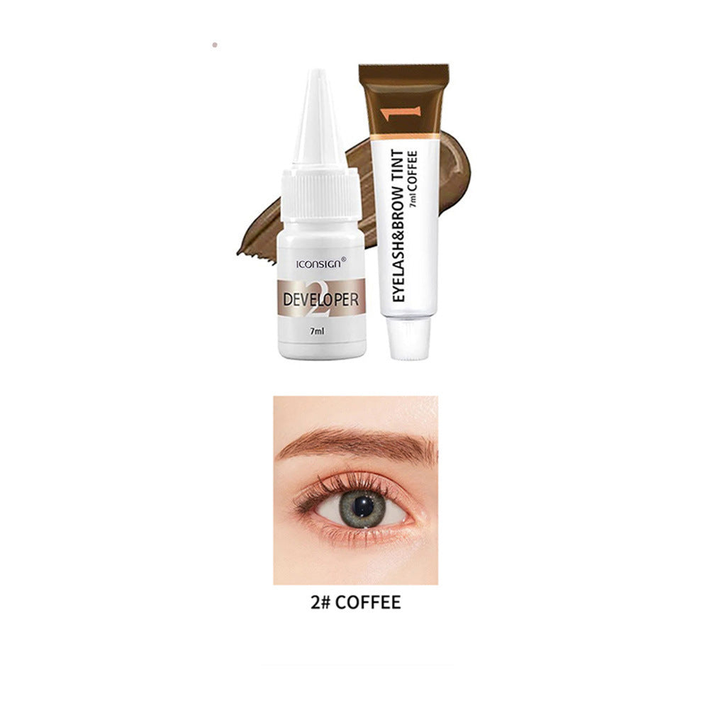 Crème pour sourcils Salon de beauté Accessoires de maquillage pour les yeux teints et imperméables