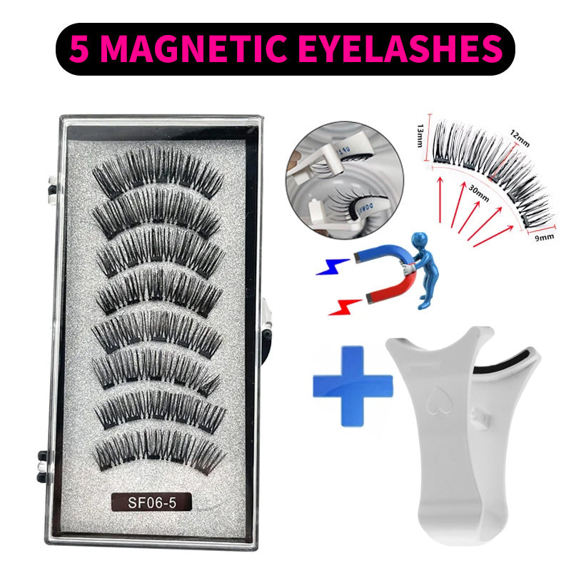 Series Magnetic Eyelashes Natural Simulation Curling False Lashes