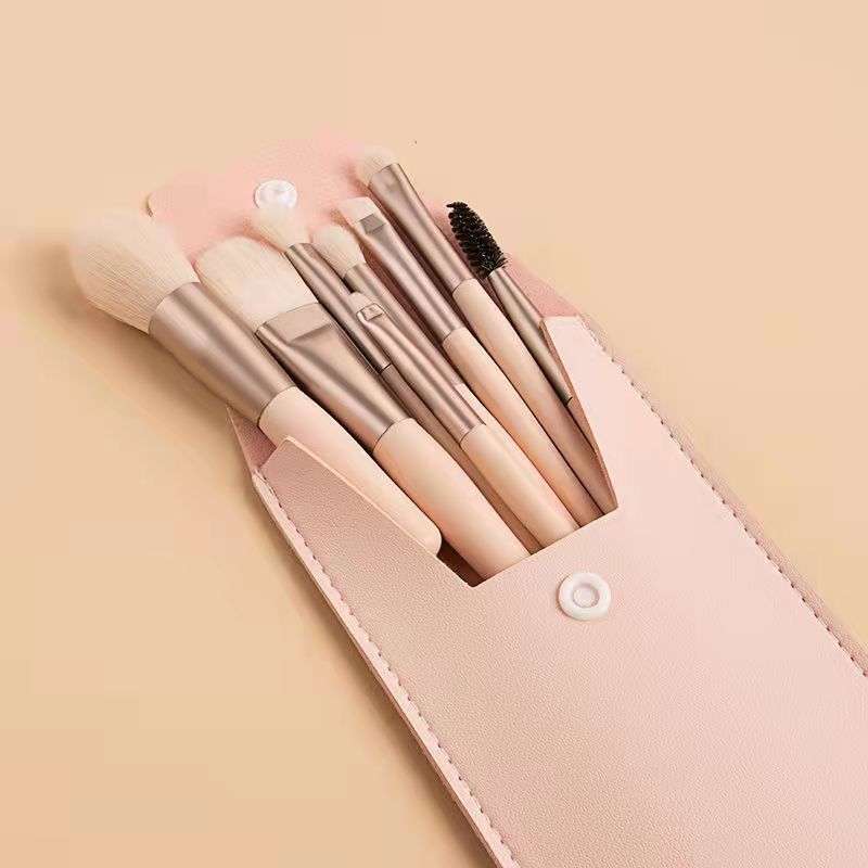 Suit Morandi Portable Models Macaron Shadow Makeup Brushes Accessories