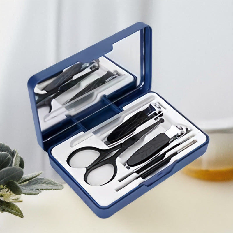 German Stainless Steel With Mirror More Nail Tool Set