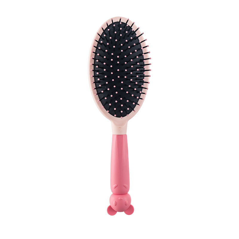 Brosses et peignes à cheveux pour femmes avec coussin d'air et poignée en silicone adorables