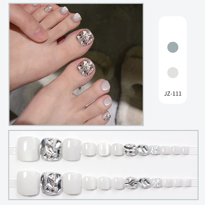 Portez un patch pour les pieds Beauty Piece amovible Nail Art