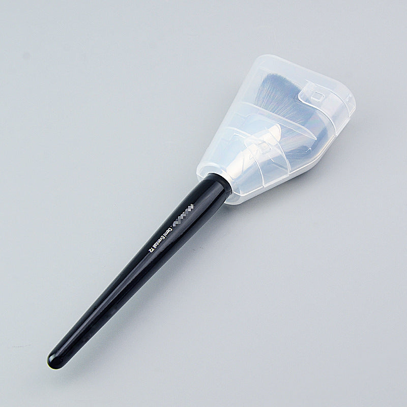 Fluffy Sickle With Lid Shading Brush Makeup Brushes Accessories