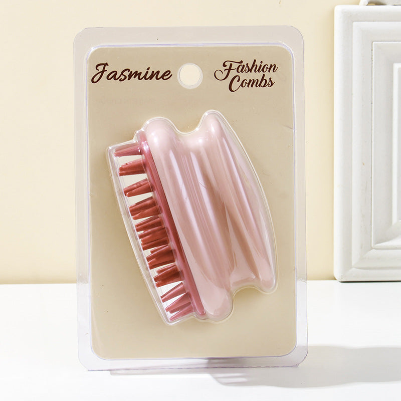 Brosses et peignes à cheveux en silicone pour nettoyage et massage du cuir chevelu des méridiens de la tête pour femmes et hommes