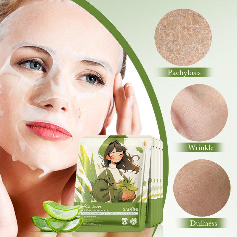 Masque anglais complet blanchissant hydratant soin du visage