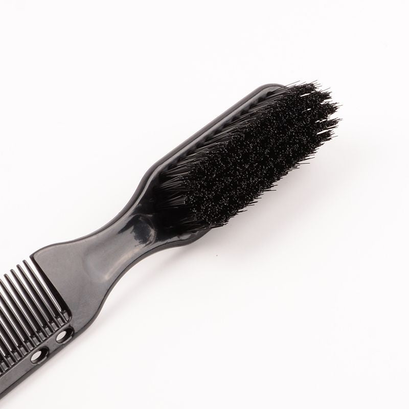 Brosse à cheveux et peignes pour homme avec tête texturée et huileuse