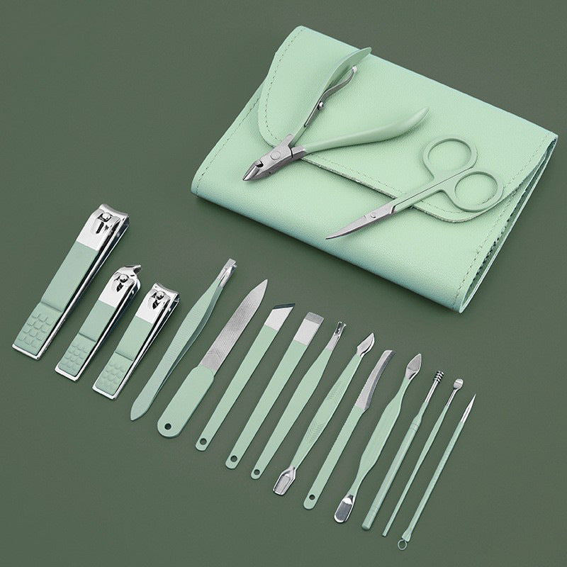 Of Clippers Suit Beauty Scissors Manicure Nail Tool Set