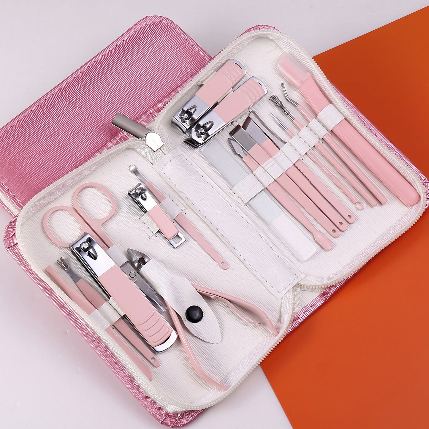 Beauty Scissors Clippers Full Implement Treatment Nail Tool Set