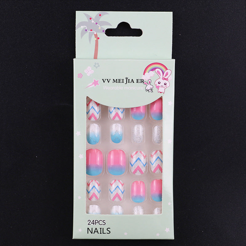 Faux ongles pour enfants en boîte Wear Armor Nail Art