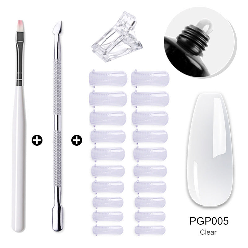 Beauty Crystal Extended Glue Suit Quick Nail Tool Set