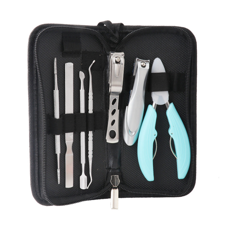 Nose Plier Suit Dead Skin Clipper Groove Scissors Nail Tool Set