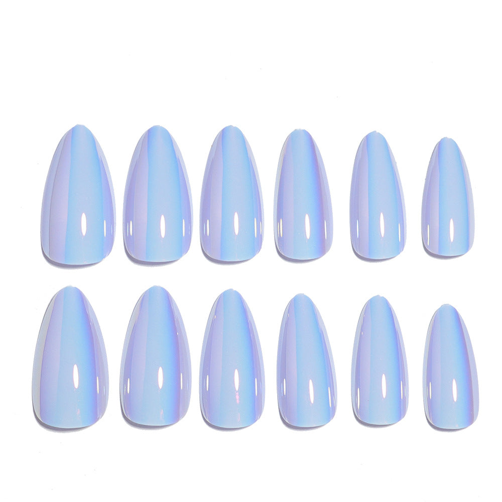 Manucure Faux Ongles Patch Tip Galvanoplastie Amande Nail Art