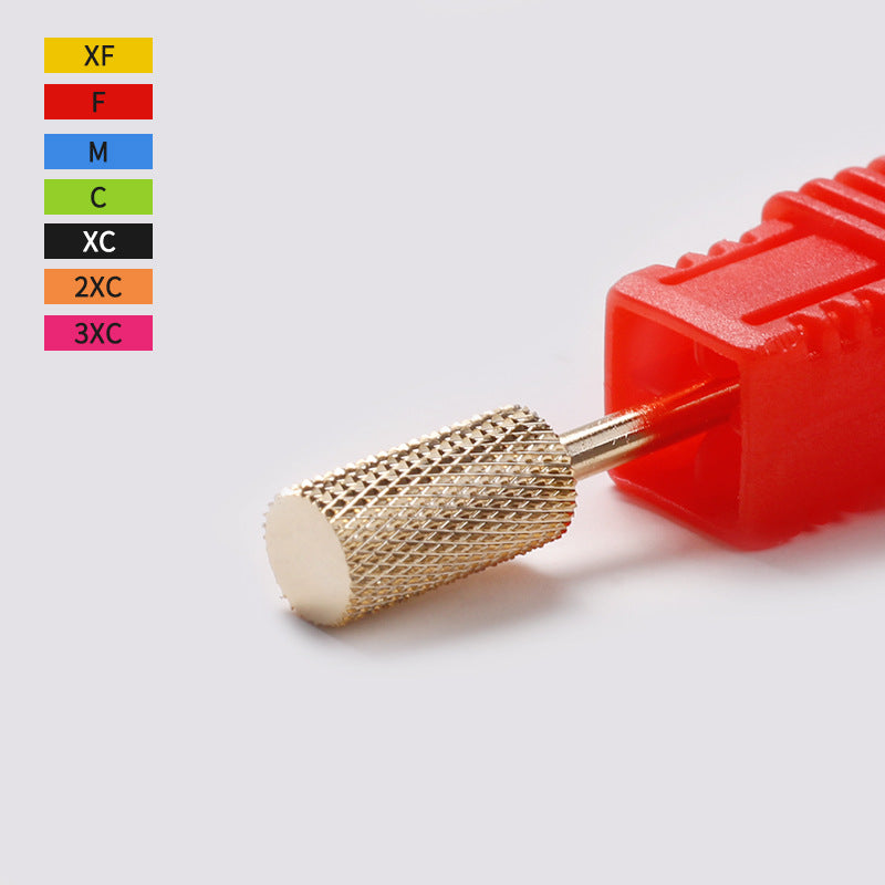 Ensemble d'outils de forage et de clouage en alliage pour machine à tête de meulage en acier